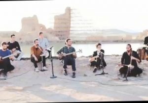 باز خوانی قطعه‌ای از استاد حسن زیرک به صورت سه زبانه