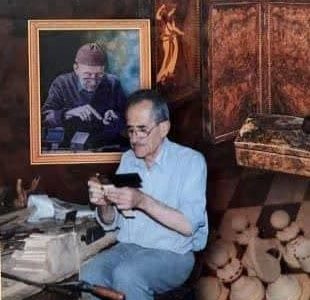 استاد نازک کاری سنندجی دار فانی را وداع گفت