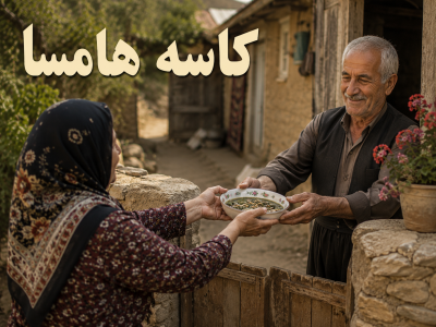 کاسه هامسا؛ وقتی همسایه، شریک سفره بود